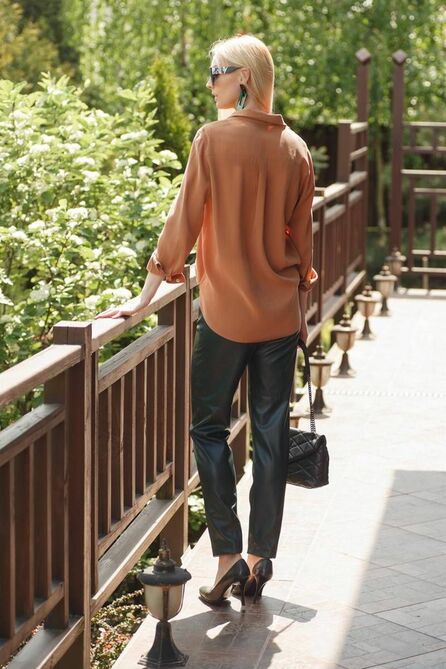 Рубашка Achosa 522 коричневый