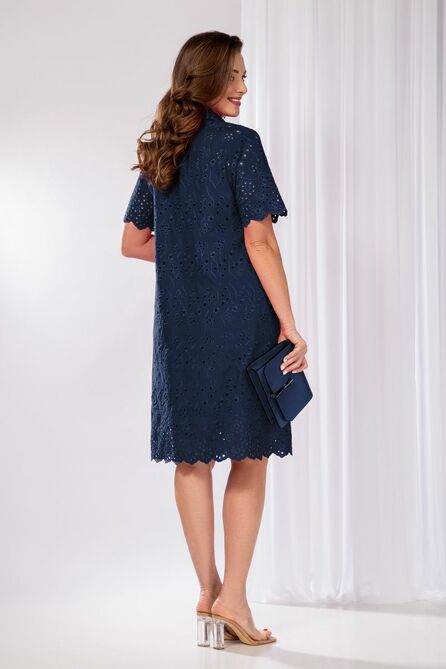 Повседневное платье AGATTI 3934С темно-синий