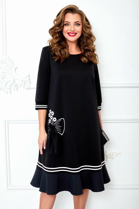 Вечернее платье AGATTI 5015 черный