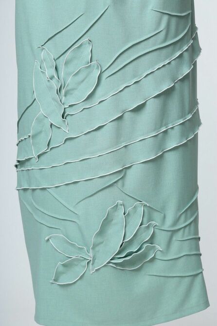 Повседневное платье Aira Style 886 мята Повседневное платье Aira Style 886 мята