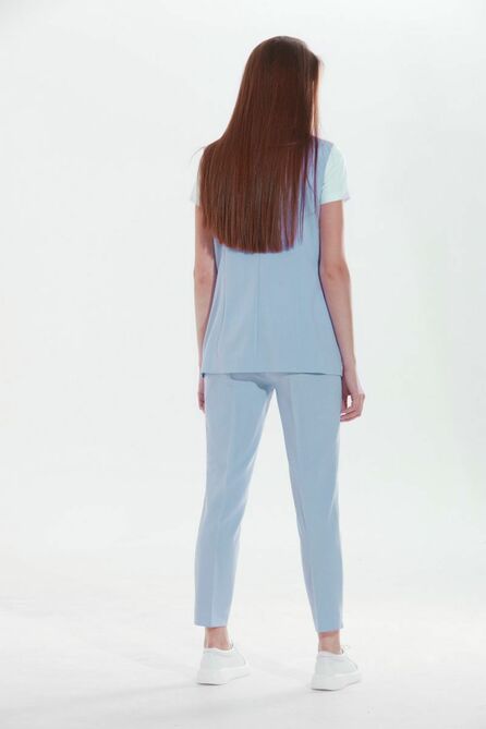 Брюки, Блуза, Жилет Alani 1682 голубой