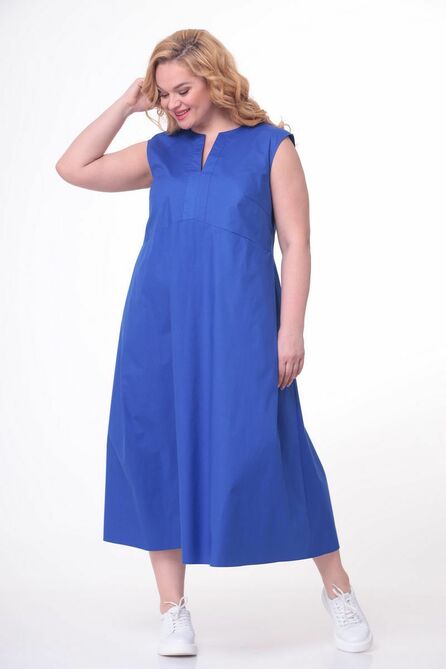 Повседневное платье Alani 1678 синий