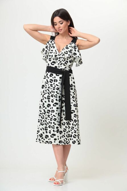 Повседневное платье Alani 1706 леопард