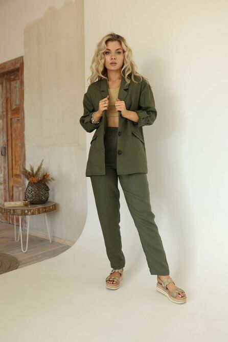 Жакет AMORI 2131 хаки