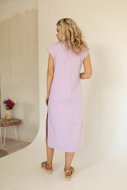 Повседневное платье AMORI 9576 лаванда