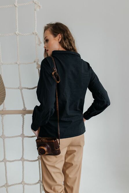 Блузка AMORI 6370 черный Блузка AMORI 6370 черный