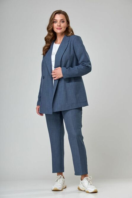 Костюм брючный Anastasia Mak 603 джинсовый