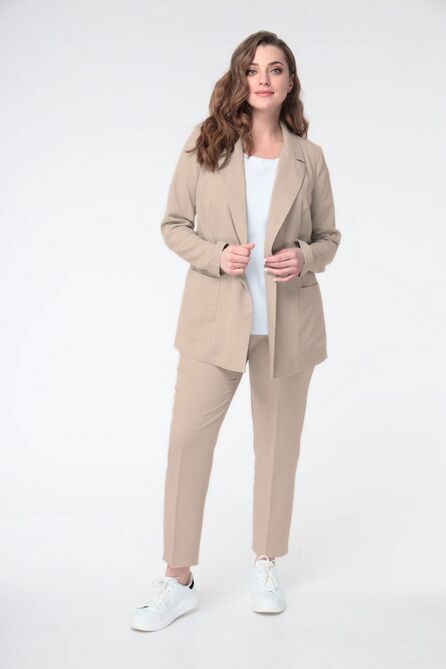 Костюм брючный Anastasia Mak 603а бежевый