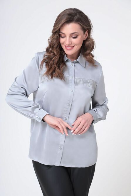 Блузка Anastasia Mak 996 серебряный