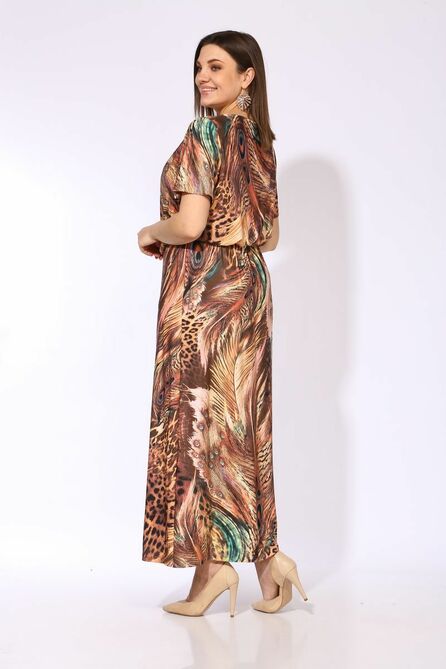 Повседневное платье Anastasia Mak 507 бежевый