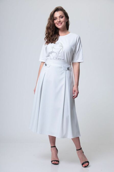 Юбка Anastasia Mak 1037 белый