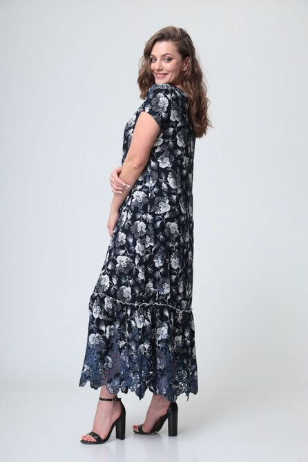 Повседневное платье Anastasia Mak 1033 синий