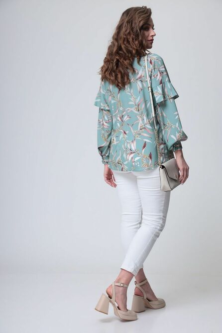 Блузка Anastasia Mak 1006 оливка