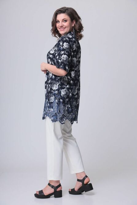 Блузка Anastasia Mak 1035 синий