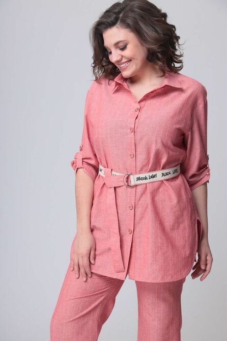 Брюки, Блуза Anastasia Mak 1023 красный