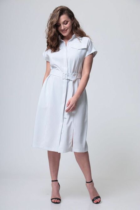 Повседневное платье Anastasia Mak 1018 белый