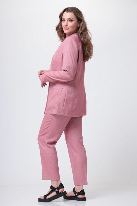 Костюм брючный Anastasia Mak 603а_красный меланж