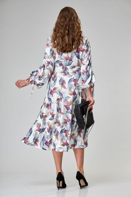 Повседневное платье Anastasia Mak 1069 молочный