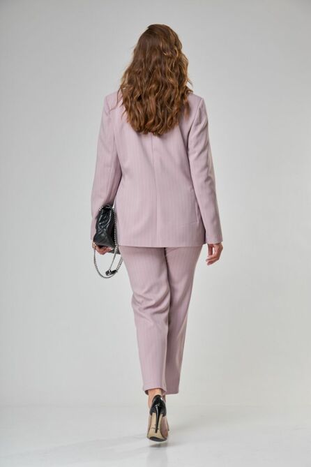 Костюм брючный Anastasia Mak 1065 пудровый