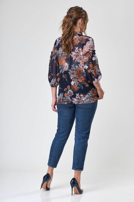 Блузка Anastasia Mak 1026 синий