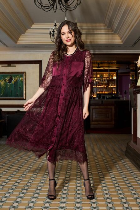 Вечернее платье Anastasia Mak 971 бордо