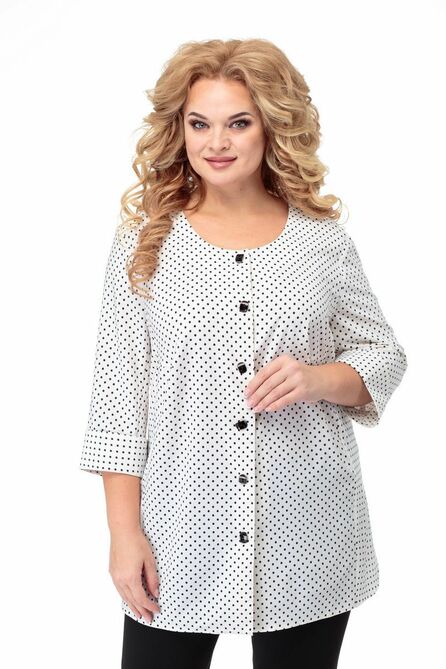 Блузка Anastasia 521 молочный