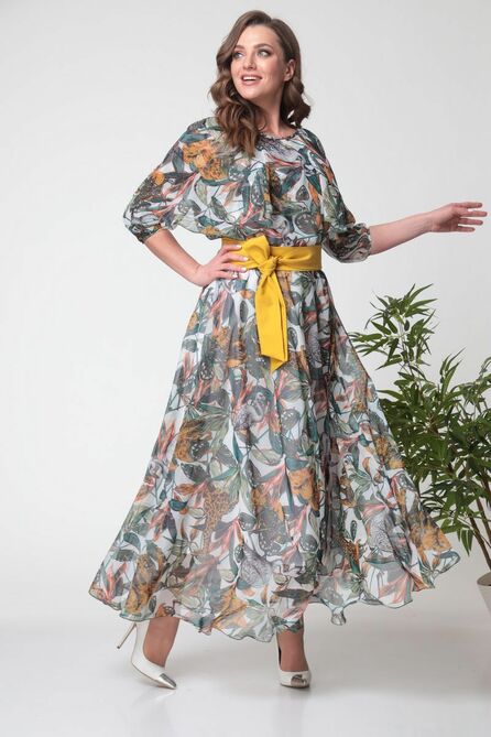 Вечернее платье Anastasia 785а хаки