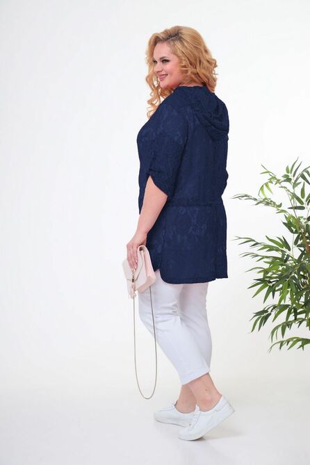 Блузка Anastasia 795 т.синий