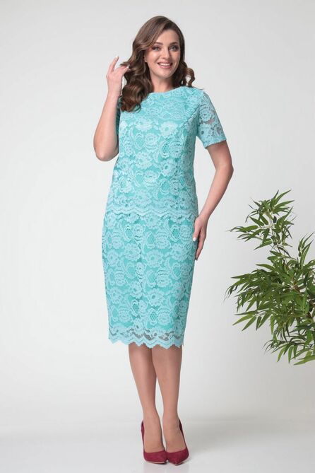 Вечернее платье Anastasia 808 мята Вечернее платье Anastasia 808 мята