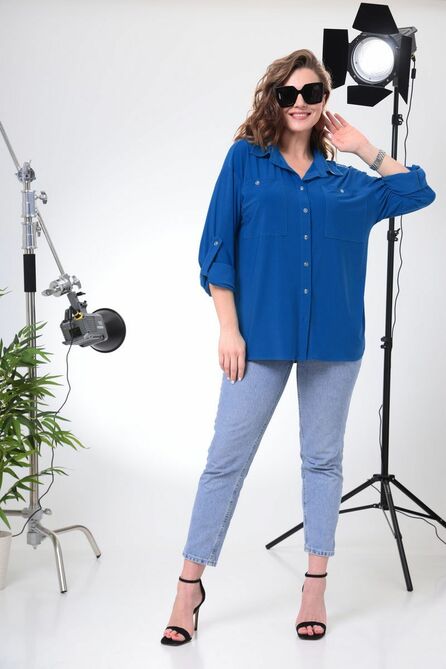 Блузка Anastasia 800 синий