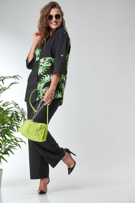 Костюм брючный Anastasia 857 черный