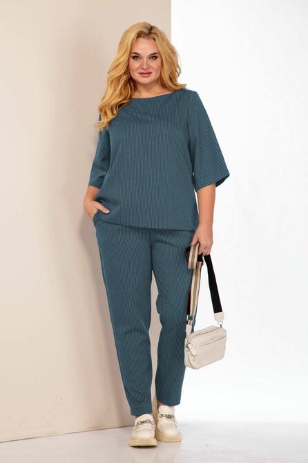 Брюки, Блуза Anastasia 930 синий