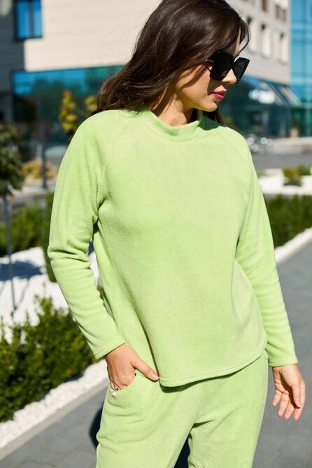 Костюм брючный Anastasia 942 светло-салатовый