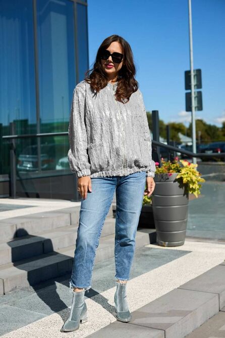 Жакет Anastasia 946 серый