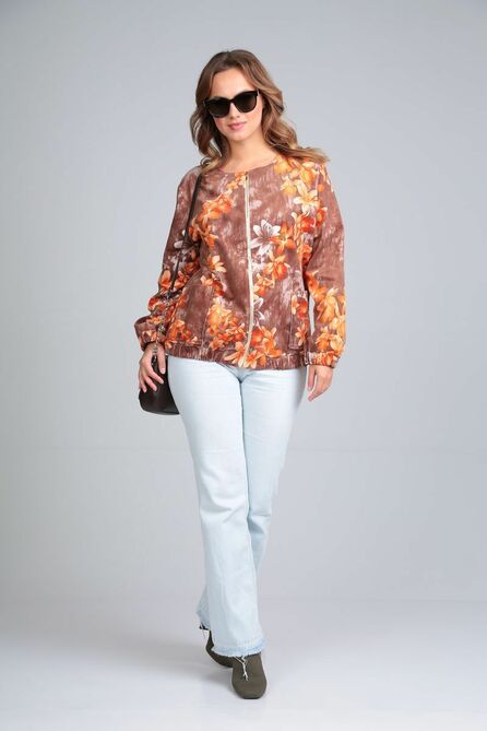 Жакет Anastasia 951 молочный_шоколад