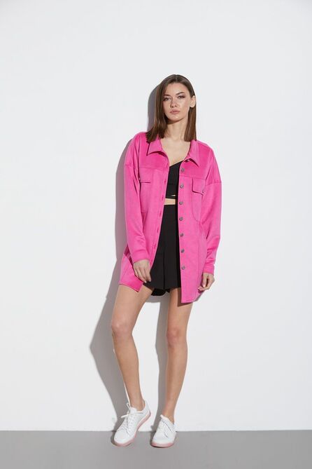 Рубашка Andrea Fashion 2206 малиновый