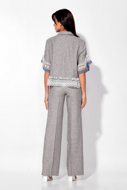 Костюм брючный Andrea Fashion 2239 серый