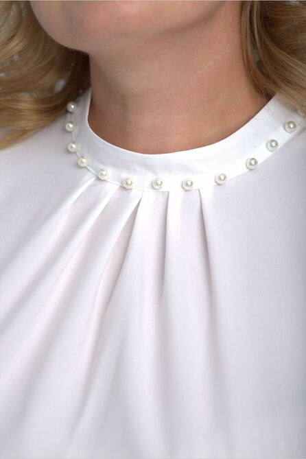 Блузка Anelli 611 белый