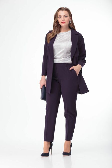 Костюм брючный Anelli 648 синий Костюм брючный Anelli 648 синий