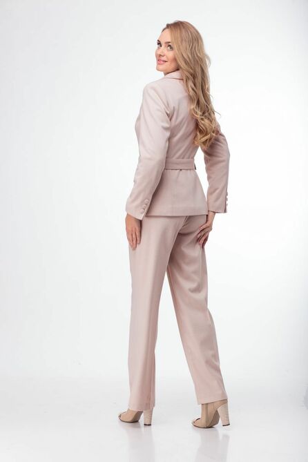 Костюм брючный Anelli 783 бежево-розовый Костюм брючный Anelli 783 бежево-розовый