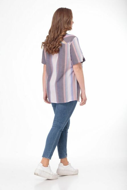 Блузка Anelli 699 красные_тона