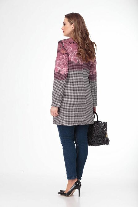 Пальто Anelli 179 лапка-розы Пальто Anelli 179 лапка-розы