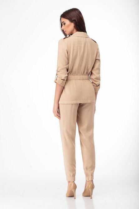 Костюм брючный Anelli 676 бежевый Костюм брючный Anelli 676 бежевый