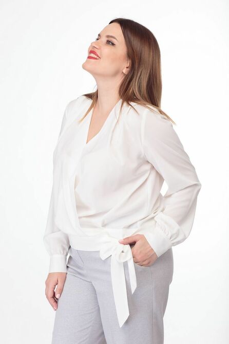 Блузка Anelli 829 белый