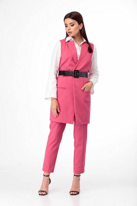 Костюм брючный Anelli 291.1 розовый Костюм брючный Anelli 291.1 розовый