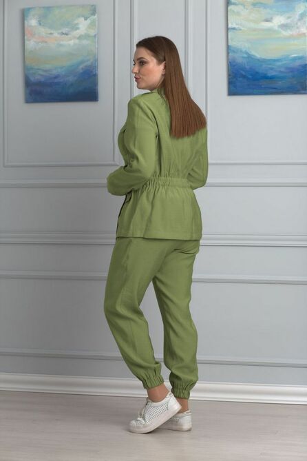 Костюм брючный Anelli 676 зелень Костюм брючный Anelli 676 зелень