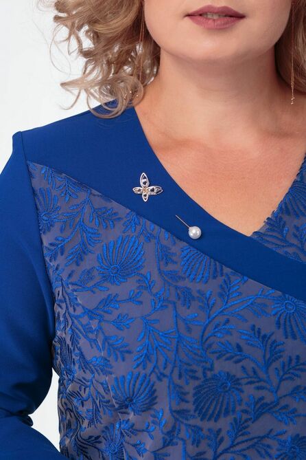 Вечернее платье Anelli 350 синий Вечернее платье Anelli 350 синий