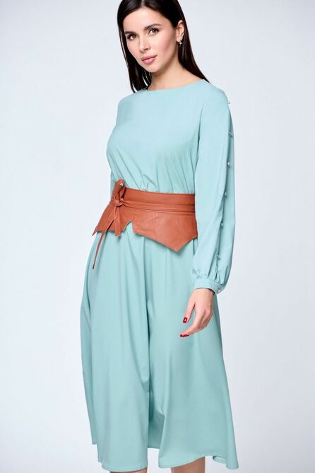 Повседневное платье Anelli 1128 мята