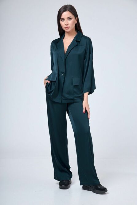 Костюм брючный Anelli 1205 изумруд Костюм брючный Anelli 1205 изумруд