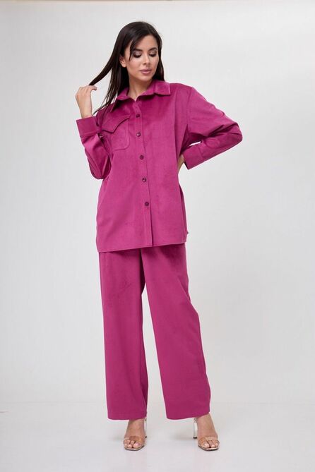 Костюм с блузкой Anelli 1240 малина Костюм с блузкой Anelli 1240 малина